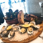 Richmond Oysters - ②Sydney(Natural)6p Pcific(Natural)6p Mussel Pot chilli,garlic $24 Octopus radicchio shallots $24