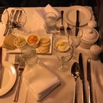 The Colonial Tramcar Restaurant - ①Hummus Dip & Roasted Red Capsicum Dip