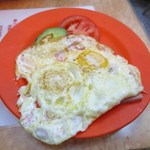 Luen Wah Cafe 聯華茶餐廳 - 火腿煎蛋