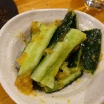 やきとん よし田 - みそきゅうり250円