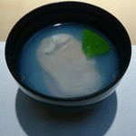 銀座 鮨正 - 蛤のお吸い物