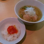 らーめん芝浜 - 朝ラーメン米朝900円