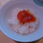 らーめん芝浜 - 比内地鶏卵のづけ丼