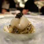 クッチーナ イタリアーナ ガッルーラ - スミイカとキャビアの冷製カッペリーニ☆