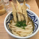 麺匠 釜善 - ゴボウ天うどん700円