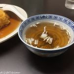 Keirin - 天津丼（750円税込）のスープ