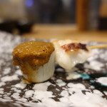 鉄板神社 - ☆ゲソわた焼き(#^.^#)☆