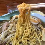 福来軒 本店 - 麺はこんな感じ