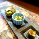 ステーキハウス キッチンリボン - 前菜３種盛り