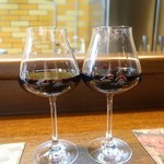ステーキハウス キッチンリボン - ワインの美味しさも格別(^^)