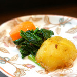 ステーキハウス キッチンリボン - 人参グラッセ美味しいです♪