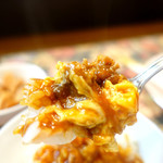 ステーキハウス キッチンリボン - めちゃうまハヤシライスに変身♪