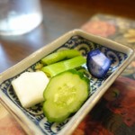 ステーキハウス キッチンリボン - お漬物