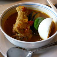 六角堂 - 地鶏と加賀野菜のスープカレー（ハッピーランチ）