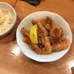 得一 - 小エビのから揚げ  200円