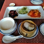 ホテルオークラレストラン新宿 中国料理 桃里 - [料理] ベストバランスランチ セット全景♪ｗ