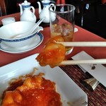 ホテルオークラレストラン新宿 中国料理 桃里 - [料理] 大海老のチリソース煮 アップ♪ｗ ②