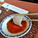 ホテルオークラレストラン新宿 中国料理 桃里 - [料理] 海老餃子 アップ♪ｗ