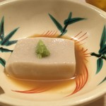 鮨 あらい - ゴマ豆腐 