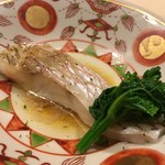 鮨 あらい - のどぐろ酒蒸し