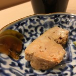 鮨 あらい - あん肝 奈良漬け