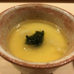 鮨 あらい - アサリとウドの茶碗蒸し