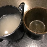 一成 - 蕎麦湯