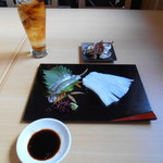 関門海峡たこ 千春 - 最初の配膳♡