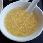 中華食堂50 - 201705五目チャーハン＠880円 スープ