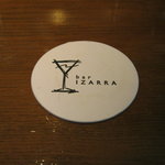 Bar IZARRA - コースターです。