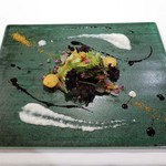 ラ ヴィオレッタ - アンティパスト（師崎産真鯛のカルパッチョ　新玉ねぎのソース）