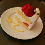 ラ ブランジュリ カロン - ケーキセットのケーキ