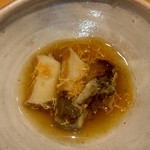 鮨 和さび - トコブシ煮とコノコのあん