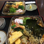 篠嶋屋 - 2人共エビくずし❗️1150円
私は、家で若鯱家の冷凍うどんを直ぐ食べました。