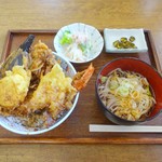 Masudaya - 天丼そば付