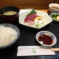 一誠 - お造り定食(^^)