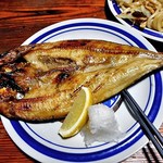 よし半 - ホッケ焼き