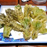 よし半 - 山菜天プラ