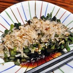 よし半 - ワラビひたし