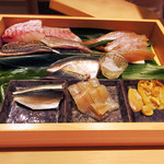 祇園 鮨 忠保 - 見せてくださいました