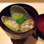 祇園 鮨 忠保 - あさり味噌汁