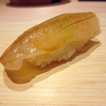 祇園 鮨 忠保 - 追加：キス(少し昆布締めだそう)