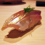 祇園 鮨 忠保 - 7】アジ(昼のおきまりコース) ※旨味凝縮