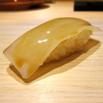 祇園 鮨 忠保 - 2】イカ(昼のおきまりコース)