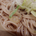 箱根そば - カレー＆トマトメンチカツ丼セット・冷そば（660円）
      