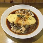 厨 Sawa - 牛ホホ肉のハヤシのオムライス