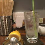 創作麺工房 鳴龍 - 「生レモンサワー」400円