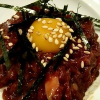 桜肉料理専門店 焼馬 古閑 - ユッケ