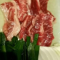 桜肉料理専門店 焼馬 古閑 - 焼馬上ヒモ(カルビ)