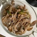 素うどん 四國屋 - ガツあえもの：300円